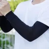 housse de bras de protection solaire xxl pour hommes, étui de bras de cyclisme, manches de bras amples et agrandies, manchettes de protection solaire pour sport de plein air, chauffe bras respirant