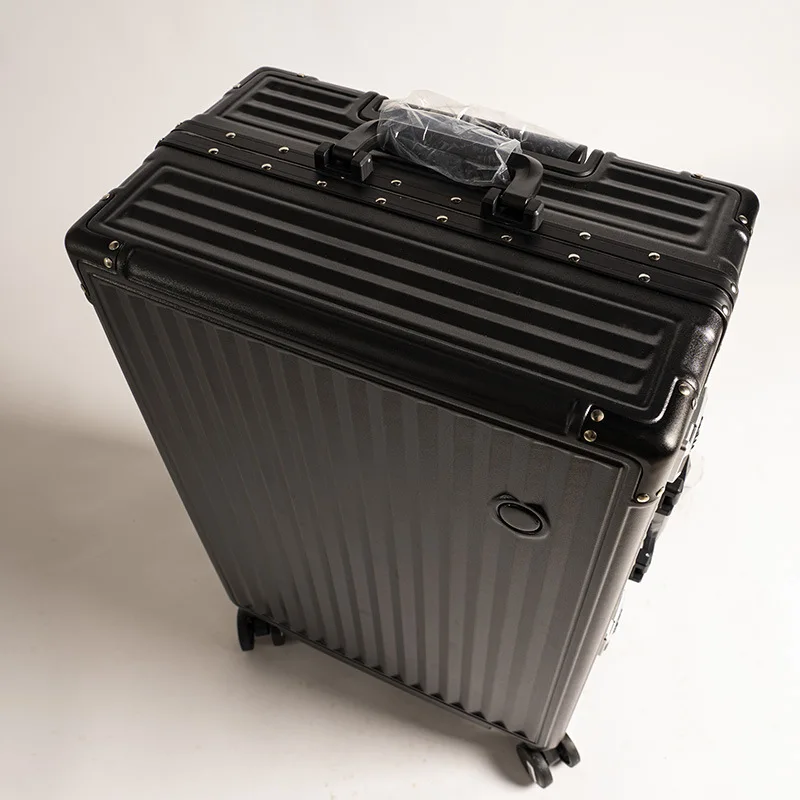 20/24 pouces grande capacité pc valise à roulettes tsa serrure à combinaison affaires cadre en métal valise de voyage sur roues sac de voyage