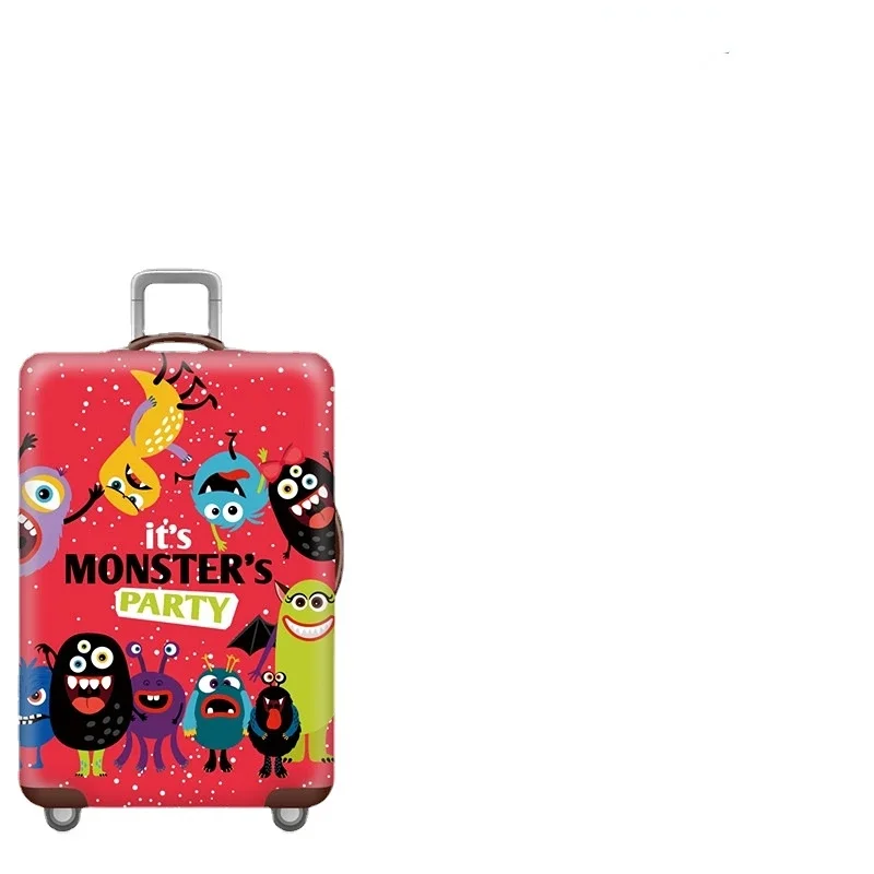 housse de protection pour valise de voyage, accessoires de voyage, housse anti poussière élastique pour bagages, applicable à une valise de 18 à 32 pouces