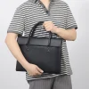 sac pour ordinateur portable de grande capacité – mallette élégante et durable avec plusieurs compartiments pour les essentiels quotidiens et les accessoires pour ordinateur portable