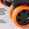protecteur de roues de bagages en silicone, 8 pièces, roulettes, chaussures, valise de voyage, réduit le bruit, accessoires de couverture de protection