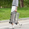 valise transparente internet célébrité bagages ultra léger 20/24 pouces sacs de voyage mâle mode tendance mot de passe chariot femme 캐