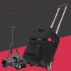 vnelstyle professionnel appareil photo reflex numérique chariot valise sac vidéo photo appareil photo numérique bagages chariot de voyage sac à dos sur roues