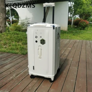 KLQDZMS valise grande capacité boîtier de chariot 20 pouces boîte d’embarquement 22 « 24 » 26 « 28 » 30 « 32 » 34 « 36 » 40 « avec valise à roulettes