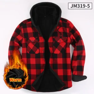 Chemise à manches longues pour hommes, taille américaine, automne hiver, chaud, polaire épaisse, plaid, grande taille, mode, fer gratuit Chemise à manches longues pour hommes, taille américaine, automne hiver, chaud, polaire épaisse, plaid, grande taille, mode, fer gratuit
