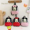 sac à dos de dessin animé disney pour bébés garçons et filles, joli cartable minnie mickey mouse pour enfants, cartable de maternelle, cadeau pour enfants