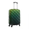 housse de valise imprimée losange, mode géométrique, motif simple, voyage de croisière, vacances, fournitures de bagages élastiques, protecteur