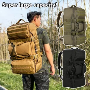 Sacs d&rsquo;alpinisme en plein air pour hommes, sac à main de grande capacité, sac à dos polyvalent, sac de voyage portable, sacs à bagages à usage touristique