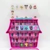 disney doorables poupée boîte de rangement valise pour enfants cadeaux d'anniversaire