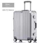 20/24/29 pouces nouvelle valise cadre en aluminium bagage roulant valise cabine à main matériel PC valise de voyage douane serrure TSA