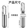boîte à pilules en acier inoxydable, capsule scellée, mini étui à pilules portable de premiers secours, étui à médicaments à main pour personnes âgées