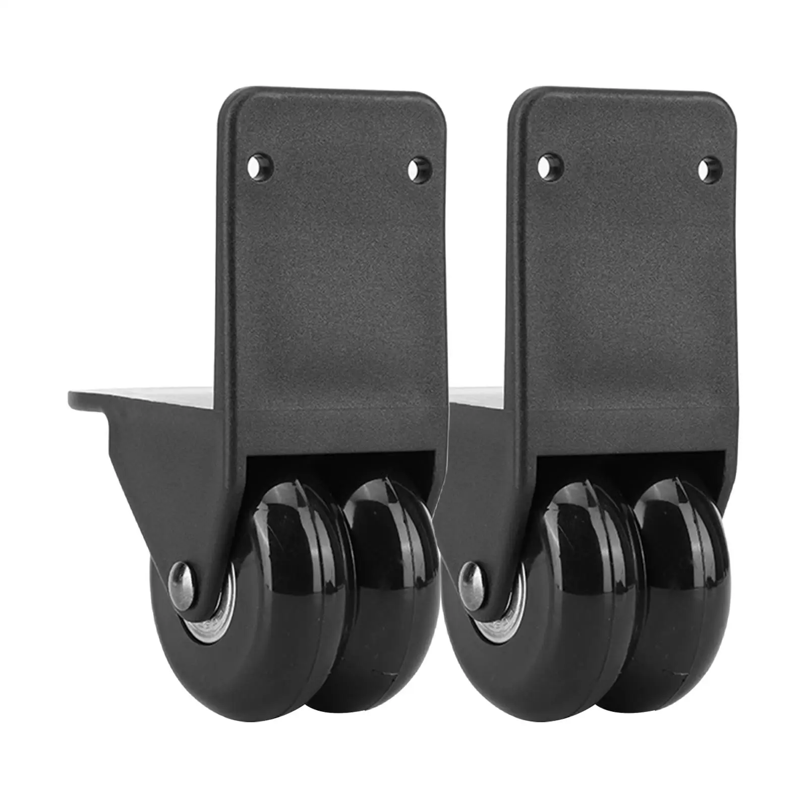 2 roues de rechange pour bagages, Double rangée, roulement de charge, valise directionnelle, roues muettes, pièces de bricolage pour le bureau et les voyages en plein air 2 roues de rechange pour bagages, Double rangée, roulement de charge, valise directionnelle, roues muettes, pièces de bricolage pour le bureau et les voyages en plein air