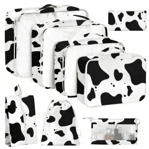 8 pièces sacs de rangement de voyage valises de voyage portables organisateur sac de voyage pour organisateur de bagages vêtements chaussures sac Ryanair