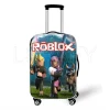 juste de protection élastique pour bagages, housse de protection pour valise, étuis à roulettes, housses 3d, accessoires de voyage, motif rocombination x
