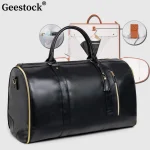 Geestock-Sac de Rangement Pliable Trempé en PU pour Femme, Grande Valise de Voyage Étanche, Sac à Main de dehors en Plein Air, -du– End, Nouveau