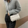 petit sac à bandoulière en cuir pu pour femme, sac à main à poignée classique, créateur de marque de mode, initié, tendance