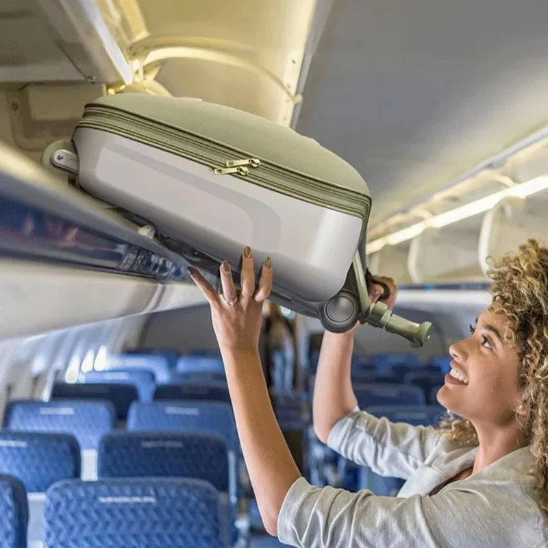 valise de voyage pour enfants, peut monter et marcher, chariot de traction de bagages multifonction, sac de transport de siège de voyage, bagage à main pour enfants
