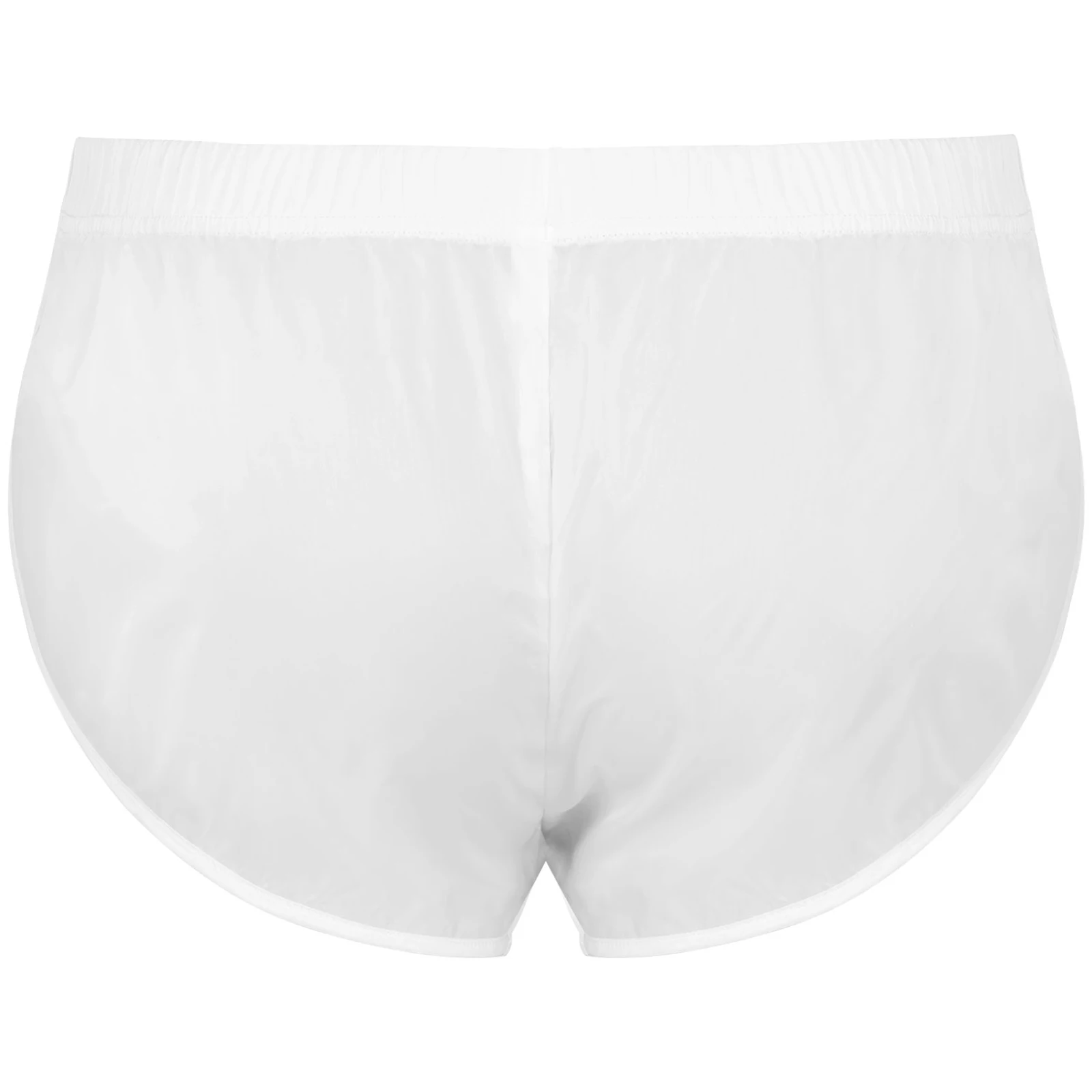 maillot de bain semi transparent pour homme, short fendu sur les côtés, ceinture élastique, boxer de bain, vêtements de plage