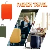housse de protection pour bagages en tissu extensible, étui anti poussière pour bagages, adapté à la valise de 18 à 32 pouces, organisateur de voyage