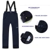 combinaisons de ski pour enfants, vêtements de neige pour enfants, coupe vent, imperméable, veste de ski chaude pour filles et garçons, pantalons à bavette, combinaisons de snowboard, tenues d'hiver