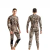 combinaison de plongée pour hommes, 3mm, manches longues, corps complet, thermique, chaude, pour la plongée en apnée et la pêche