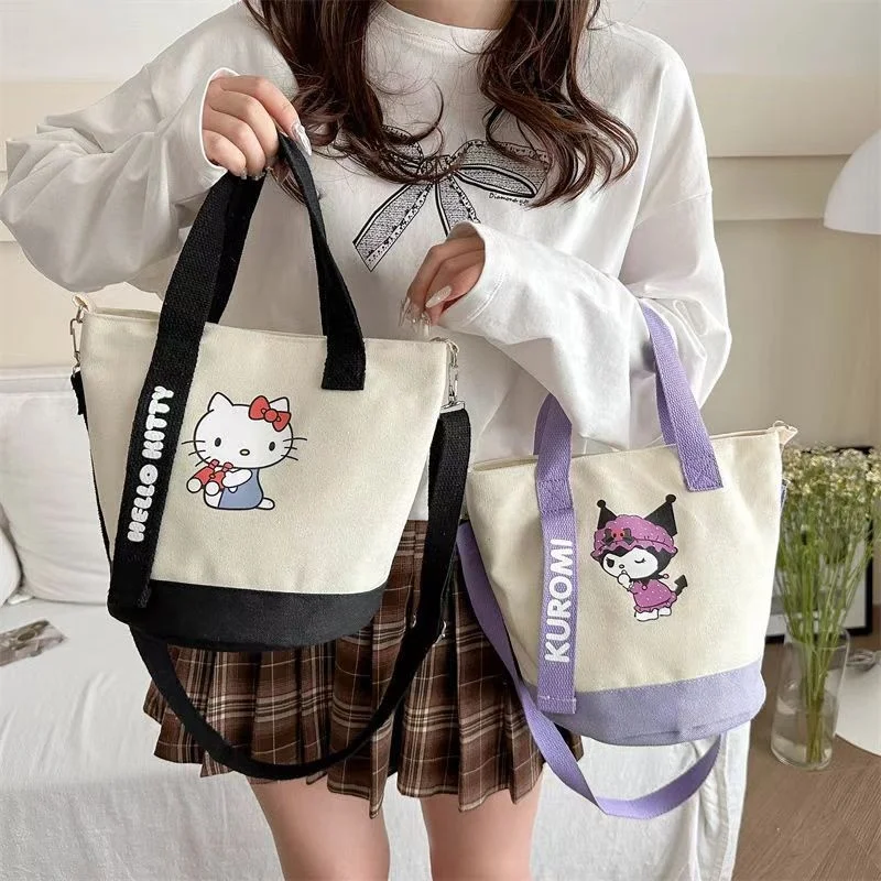 sac à bandoulière oblique authentique pour travailler à la main, sac seau de banlieue pour dames, style universel assorti de personnalité