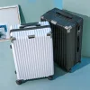 Nouveau modèle valise à roulettes 20/24/28 pouces poignée de voyage bagages pour courts voyages valises en cuir de grande capacité pour hommes et femmes Nouveau modèle valise à roulettes 20/24/28 pouces poignée de voyage bagages pour courts voyages valises en cuir de grande capacité pour hommes et femmes