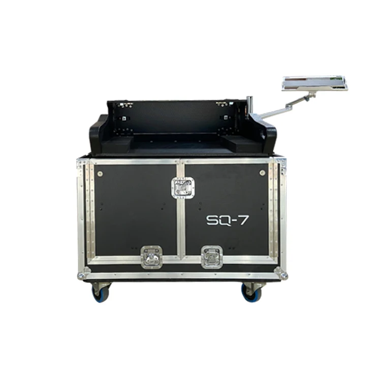 flight case en aluminium et métal, taille personnalisée