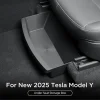 boîte de rangement sous le siège, pour tesla, nouveau modèle y 2025 juniper, boîte de rangement, organisateur de siège de voiture, véhicule, sous le siège, tiroir, plateau, accessoire