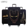 Housse de protection élastique pour bagages de voyage, housse de protection pour valise de 18 à 32 pouces, housse anti-poussière, accessoires de voyage