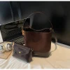 sacs à main de luxe pour femmes, en cuir de qualité supérieure, tendance, vintage, look haut de gamme 