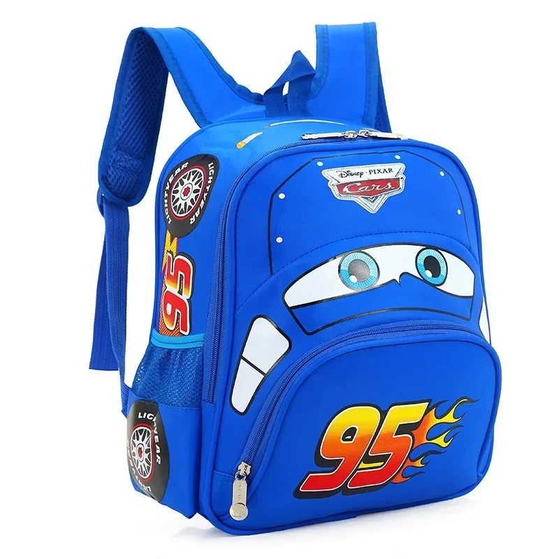sac à dos de sécurité pour enfants, voiture de dessin animé disney, sac à dos de sécurité pour garçons de la maternelle, élèves du primaire de 3 à 6 ans