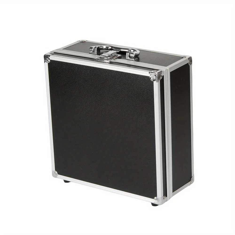 pièces de valise en aluminium, conteneurs de toilette, jouet dur, organization de garage, rangement, boîtier de verrouillage en métal portable sans éponge