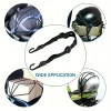 valise élastique pour moto, 1 pièce, avec crochet de sécurité, casque polyvalent, équipement de transport en maille, durable et élégante pour les voyages quotidiens