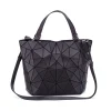 sac à main fourre tout pour femmes, sacs à bandoulière de grande capacité, sac à main géométrique mat, sac seau pliable