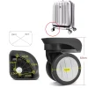 roues à bagages accessoires valise chariot roulettes universelles muet portable réparation vieille valise