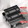 airaj boîte à outils pliante à trois couches outils à 3 étages Étui rigide valise domestique multifonctionnelle boîte de pièces de rangement de garage kit d'outils