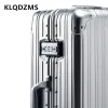 KLQDZMS 20 « 24 » 26 « 29 pouces bagages d&rsquo;affaires tout en aluminium magnésium alliage boîte d’embarquement grande capacité boîtier de chariot valise pour hommes