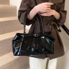 sac à main vintage pour femmes, grande capacité, sac de transport sous les bras, mode femme décontracté, fourre tout à bandoulière unique, nouvelle collection 2025