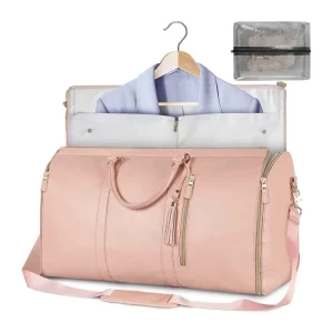 Sac de costume de voyage, sac à bagages pliable de grande capacité, sac à main à bandoulière Portable de voyage