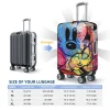 housse de protection personnalisée pour bagages, dessin animé mickey mouse, housse de protection pour valise amusante, costume pour 18 32 pouces