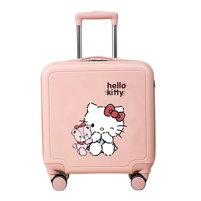 valise à bagages pour enfants, nouveau dessin animé, boîte à chariot multifonctionnelle pour garçons et filles, boîte à mot de passe pour étudiants, étui de voyage