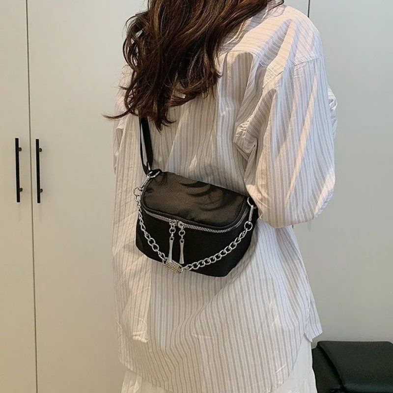 sac à main en cuir élégant pour femmes, marque de luxe haut de gamme, classique, à la mode, matériel chic, sac tendance 