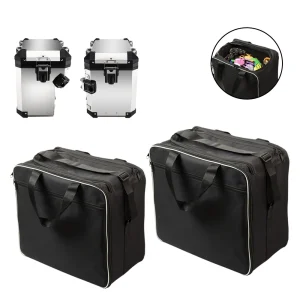 Sacs intérieurs noirs pour bagages de moto, valises d&rsquo;aventure BMW Runder GS Adv, sac Hurbikes, R1250, R1250 Gs
