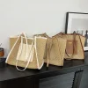 Sacs à main pour femmes, sac à bandoulière, fourre-tout Portable, mode plage vacances tissage, sacs à poignée supérieure Sacs à main pour femmes, sac à bandoulière, fourre-tout Portable, mode plage vacances tissage, sacs à poignée supérieure