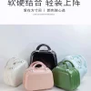 petite boîte de rangement durable de 14 pouces, vente en gros multiple, sac de maquillage à main couleur bonbon, mini valise portable