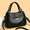 Sacs à main en cuir de grande capacité pour femmes, sacs à main pour dames, sac à provisions, marque de luxe, créateur féminin, tendance, 2024