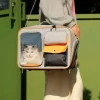 les animaux de compagnie sortir avec des chariots portables valises petits chiens chats peuvent utiliser des sacs valise pour chat haute apparence capsule spatiale de voyage