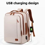 Sac à dos de voyage 42x31x12CM cabine avion étanche extensible week-end ordinateur portable avec Port USB Ryanair bagage à main femmes hommes sac à dos