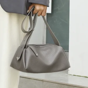 Mini sac à main en cuir souple pour femme, sac messager initié, fourre-tout de simplicité de document solide, sac à bandoulière pour femme, mode de luxe